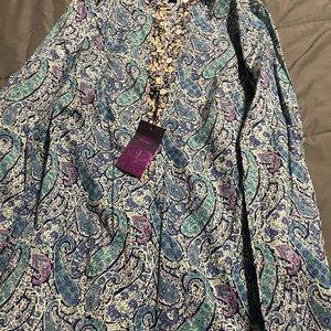 J crew liberty print shirt